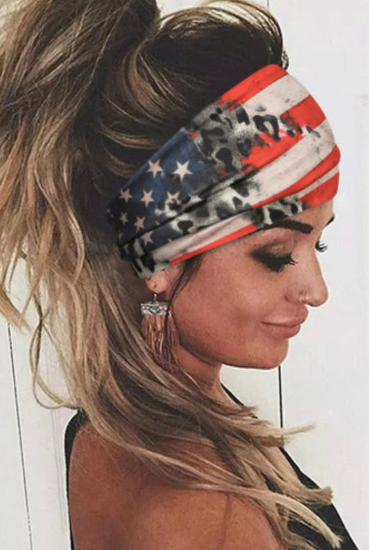 Trendy American Flag Hairband - Limited Edition